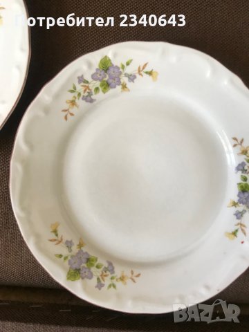 Продавам порцеланови чинии има и комплекти , снимка 2 - Прибори за хранене, готвене и сервиране - 33350121