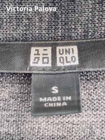 UNI QLO нежна жилетка меринос, снимка 4 - Блузи с дълъг ръкав и пуловери - 39955333