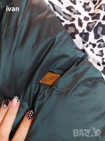 зелено дамско яке lee Cooper , снимка 2 - Якета - 52683625