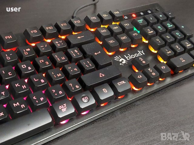 Геймърска клавиатура A4Tech Bloody B160N, снимка 1 - Клавиатури и мишки - 42392081
