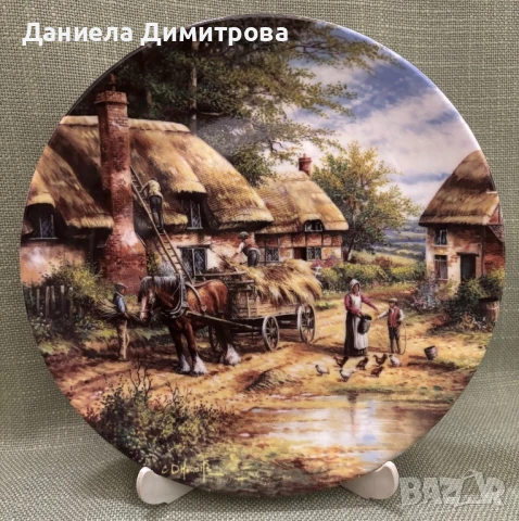 Декоративни чинии от поредицата “Country Days” от Chris Howells, Wedgwood, снимка 13 - Други - 50695733