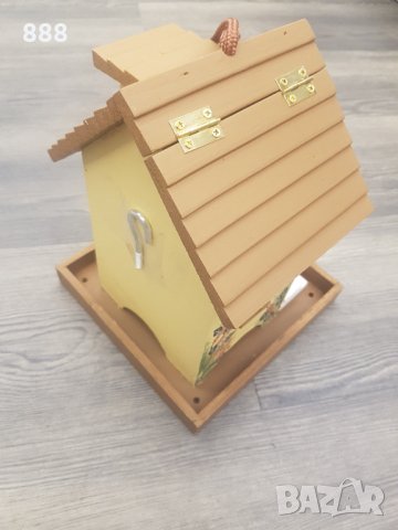 Дървена къщичка, снимка 3 - Декорация за дома - 35656547