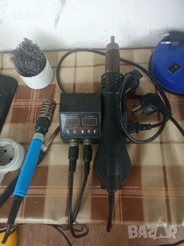 Продавам поялна станция с накрайници 