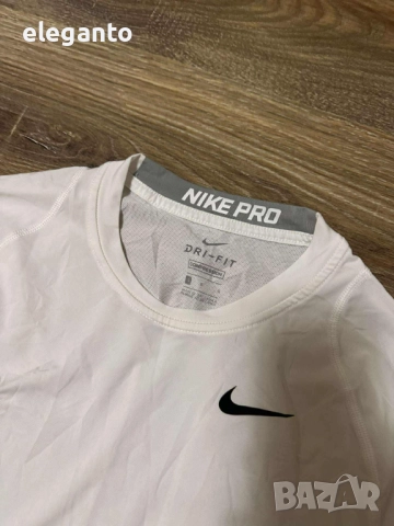 Мъжка блуза с дълъг ръкав Nike  Pro Fitted Long Sleeve Training Shirt , L размер , снимка 6 - Тениски - 52078807