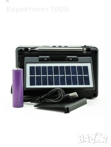 Качественно соларно радио с блутут (радио със солар соларно зареждане), снимка 4 - Други - 40639535