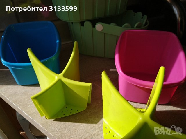 Пластмасови изделия за дома: фруктиери, чинии, сушилник, снимка 10 - Съдове за готвене - 44474137