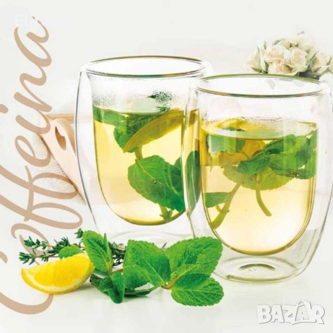 Чаша за капучино и лате 350ml, 2 броя, снимка 4 - Чаши - 52852629