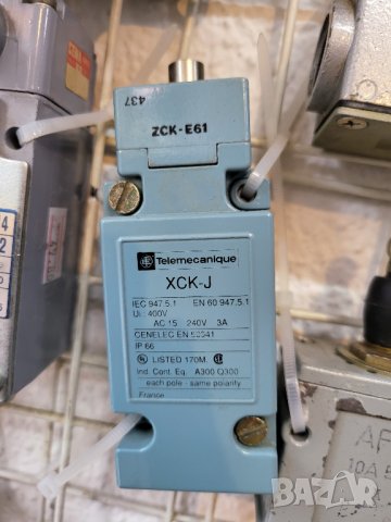   Френски краен изключвател, крайни изключватели Телемеханика с пъпка  XCK-J тяло (корпус) телемех.