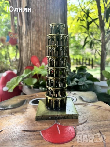 Наклонена кула Пиза сувенир от метал