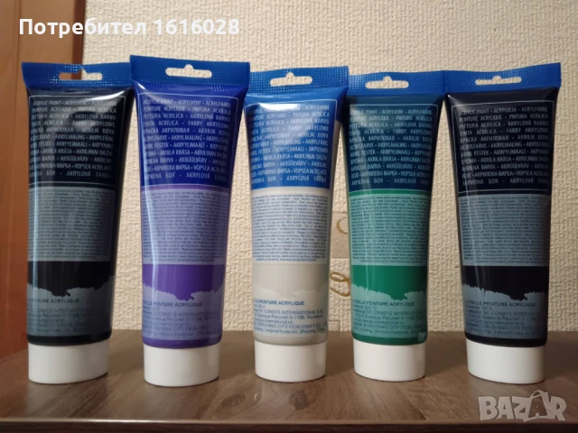 Акрилни бои за рисуване 250 ml., снимка 3 - Други - 51068570