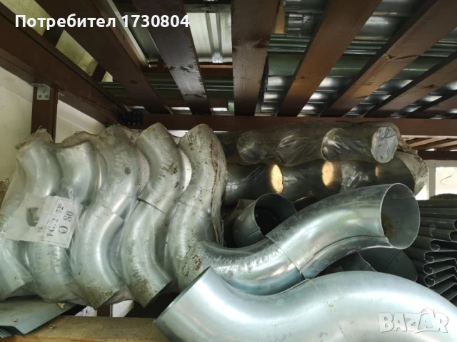 Улуци,олуци, водосточни тръби, казанчета, кривки,скоби и др. , снимка 7 - Строителни материали - 50759552