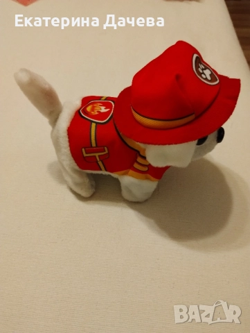 Продавам ходещо и лаещо плюшено кученце Пес Патрул , снимка 3 - Плюшени играчки - 51695256