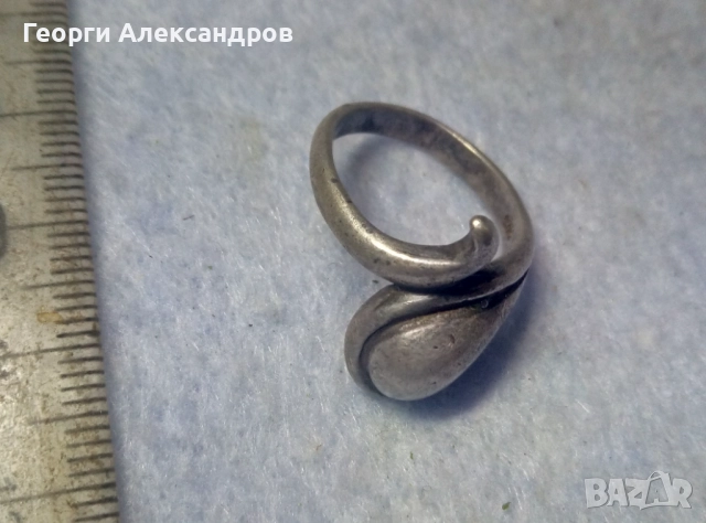 ЗМИЕВИДЕН СРЕБЪРЕН ПРЪСТЕН КОБРА СРЕБРО 925 SEZGIN, снимка 2 - Пръстени - 52461574