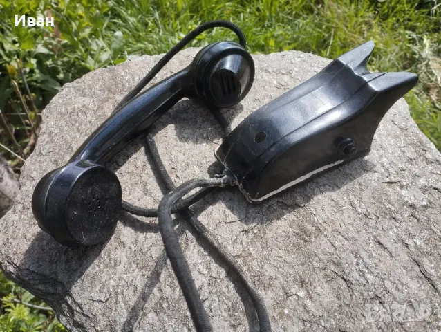 Стар бакелитов домофон , снимка 5 - Антикварни и старинни предмети - 49829851