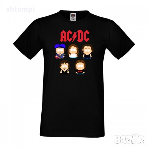 Мъжка тениска AC DC 3, снимка 2 - Тениски - 35001266