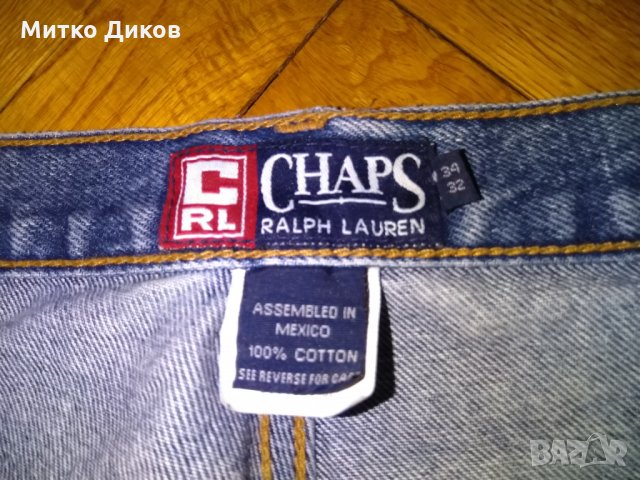 Chaps Ralph Lauren дънки номер 34-32, снимка 15 - Дънки - 30744334