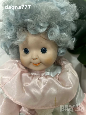 Порцеланова кукла клоун от 60-те години, снимка 4 - Колекции - 51034616