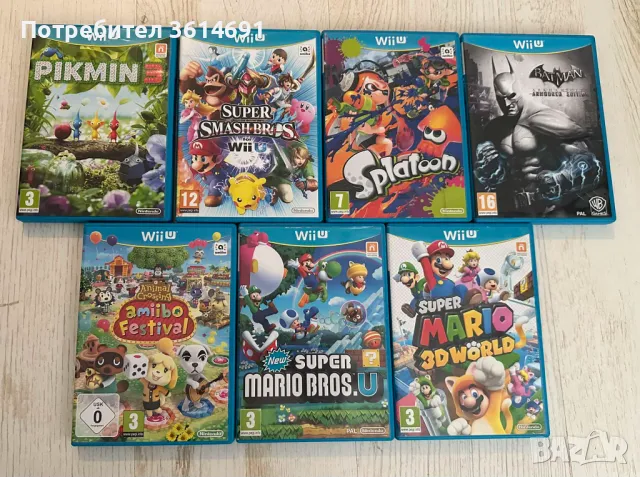 Игри за Nintendo Wii U, снимка 1 - Игри за Nintendo - 47385707