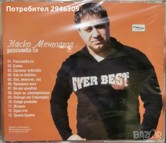 Наско Ментата - Разсъмва се(2007), снимка 2 - CD дискове - 47350694