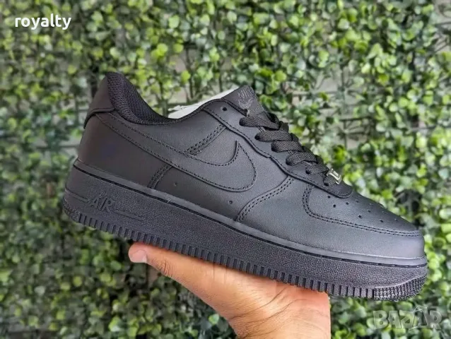 Nike Air Force 1 Low Black Нови Маратонки с Кутия , снимка 3 - Маратонки - 56305289