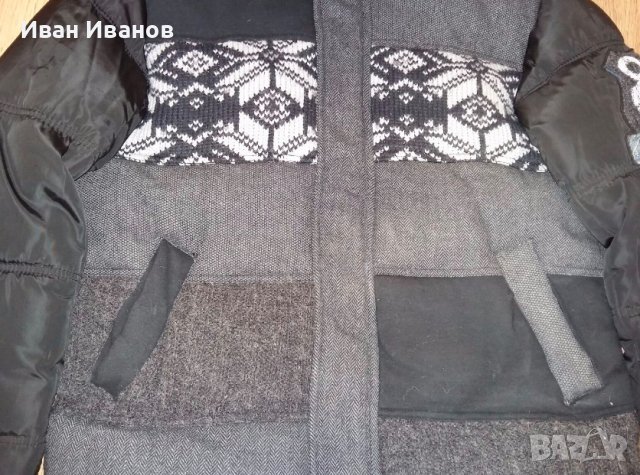 лимитирано пухено яке Desigual Team 1984 размер L, снимка 3 - Якета - 38845101