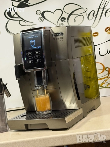 Кафемашина кафе автомат delonghi dinamica plus с гаранция, снимка 11 - Кафемашини - 52702217