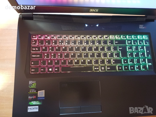 Голям Gaming 17.3' Core™i7 - 4.10GHz /16GB DDR4/GTX 1070 - 8GB GDDR5/512GB SSD, снимка 8 - Лаптопи за игри - 52859861