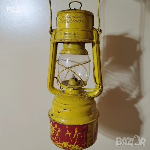 стар германски газен фенер Фюерханд 276 , снимка 5 - Антикварни и старинни предмети - 52859402