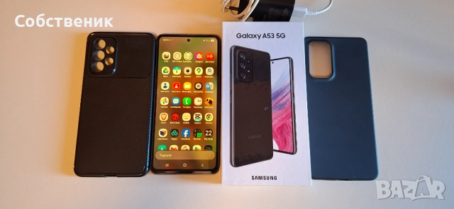 samsung a53 sm-a536b/ds телефон смартфон usb c адаптер гръб протектор, снимка 16 - Samsung - 52948808