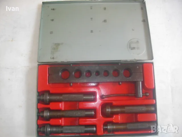 VIRAX ГОЛЯМА КОНУСНА ДЪСКА 10-22мм ЗА УГОЛЕМЯВАНЕ РАЗВАЛЦОВАНЕ БЕРТВАНЕ НА ТРЪБИ Made in FRANCE ПРОФ, снимка 4 - Други инструменти - 49690201