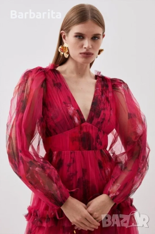 Karen Millen рокля от тюл