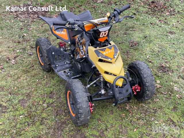 Детско бензиново ATV Nitro Repti, снимка 2 - Детски велосипеди, триколки и коли - 52974356