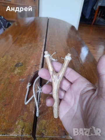 Стара детска прашка #5, снимка 2 - Други ценни предмети - 52226882