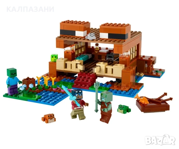 LEGO® Minecraft™ 21256 - Жабешката къща, снимка 3 - Конструктори - 51876070