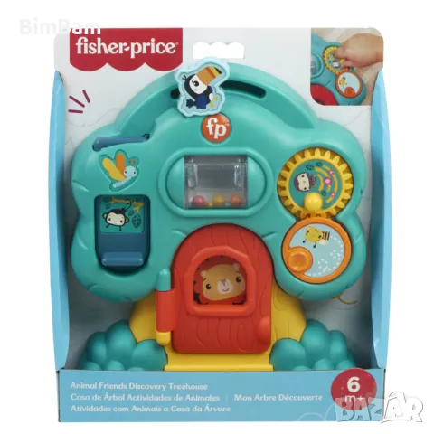 Занимателна играчка Fisher Price - Animal Friends Discovery - къщичка на дърво, снимка 1 - Образователни игри - 48920015