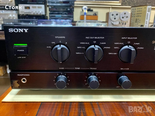 Качествен усилвател Sony , снимка 5 - Ресийвъри, усилватели, смесителни пултове - 54356739