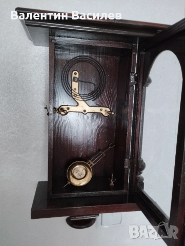 Немски стенен часовник , снимка 4 - Антикварни и старинни предмети - 51803098