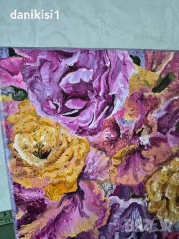 Авторска картина маслени бои, снимка 4 - Картини - 54326788