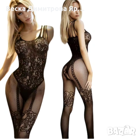 Еротично цяло мрежесто боди - модерна и уверена визия, снимка 3 - Други - 53965781