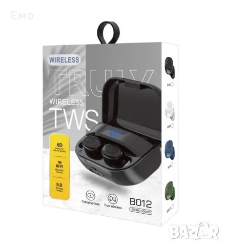 Безжични Bluetooth слушалки със зареждащ се калъф , снимка 6 - Слушалки и портативни колонки - 47836424