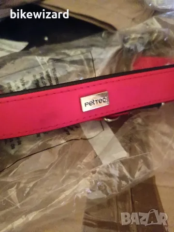 Нашийник / каишка  за куче розов 46-56 см. НОВ, снимка 3 - За кучета - 49959623