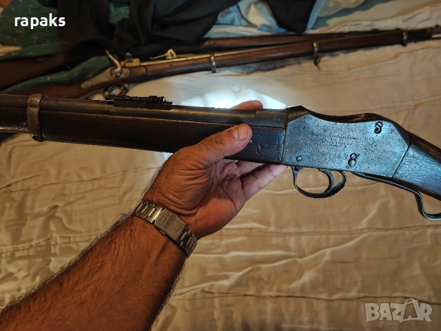 Карабина Мартина, пушка Пибоди Мартина, Хенри, Револвер

, снимка 5 - Антикварни и старинни предмети - 44685645