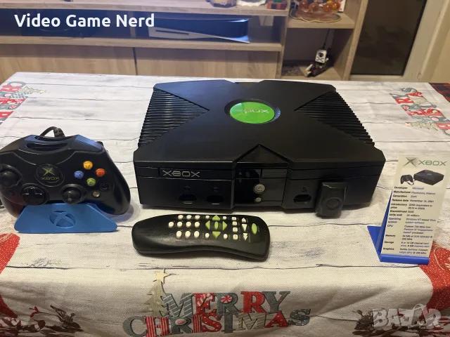 Xbox Original + оригинален контролер + remote | Само РАЗМЯНА