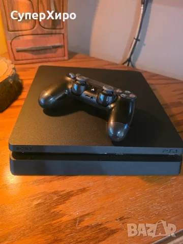 PlayStation 4 Slim - Плейстейшън 4 Слим, снимка 4 - PlayStation конзоли - 56356379