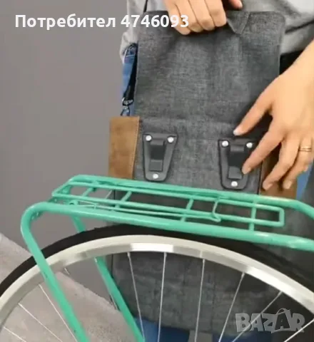 Стилна чанта за велосипед и рамо ZWEI Olli Cycle OC17 – Нова с етикет, снимка 10 - Чанти - 55901309