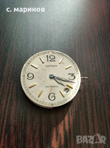 механизъм за часовник Cartier автомат, снимка 6 - Мъжки - 37601546