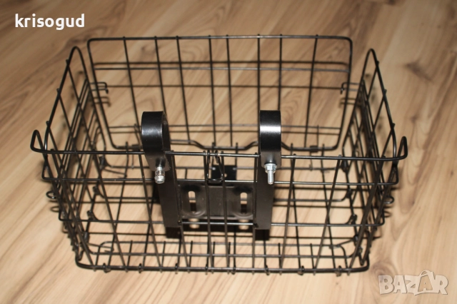 Сгъваема кошница за велосипед, мотопед, мотор, тротинетка, 20 кг товар, снимка 5 - Аксесоари за велосипеди - 52053129