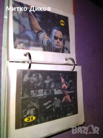 Албум с фотоси 140броя на Скалата Дуейн Джонсън 108х73мм, снимка 4 - Колекции - 52905747