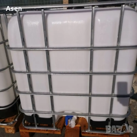 Чисти Бидони 1000 литра от хранителни продукти цистерни , снимка 3 - ВиК услуги - 51515503