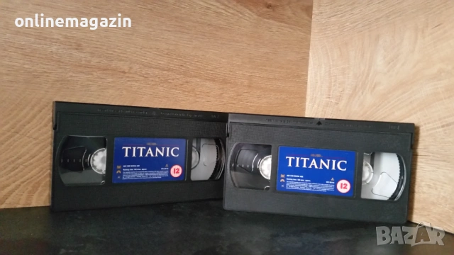 Видеокасети " TITANIC " VHS, снимка 4 - Други жанрове - 54157552